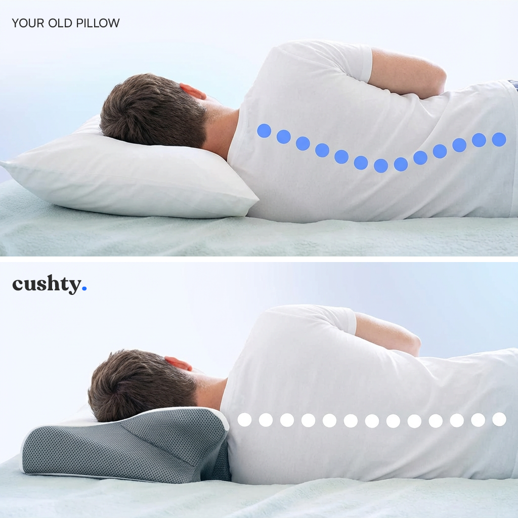 Cushty Contour Sleep Pillow